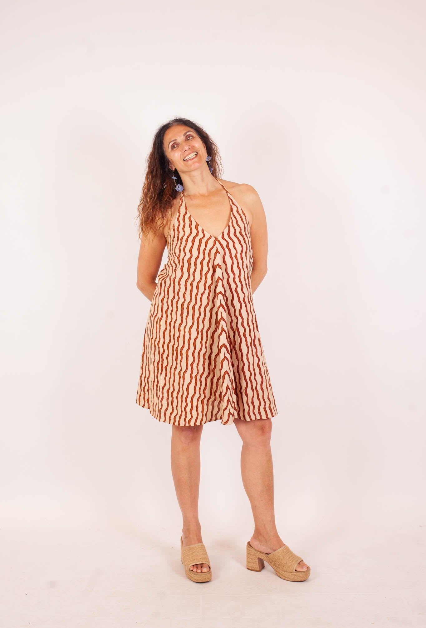 Robe MALA  - Coton bio - Imprimé KSHAN (l'instant)