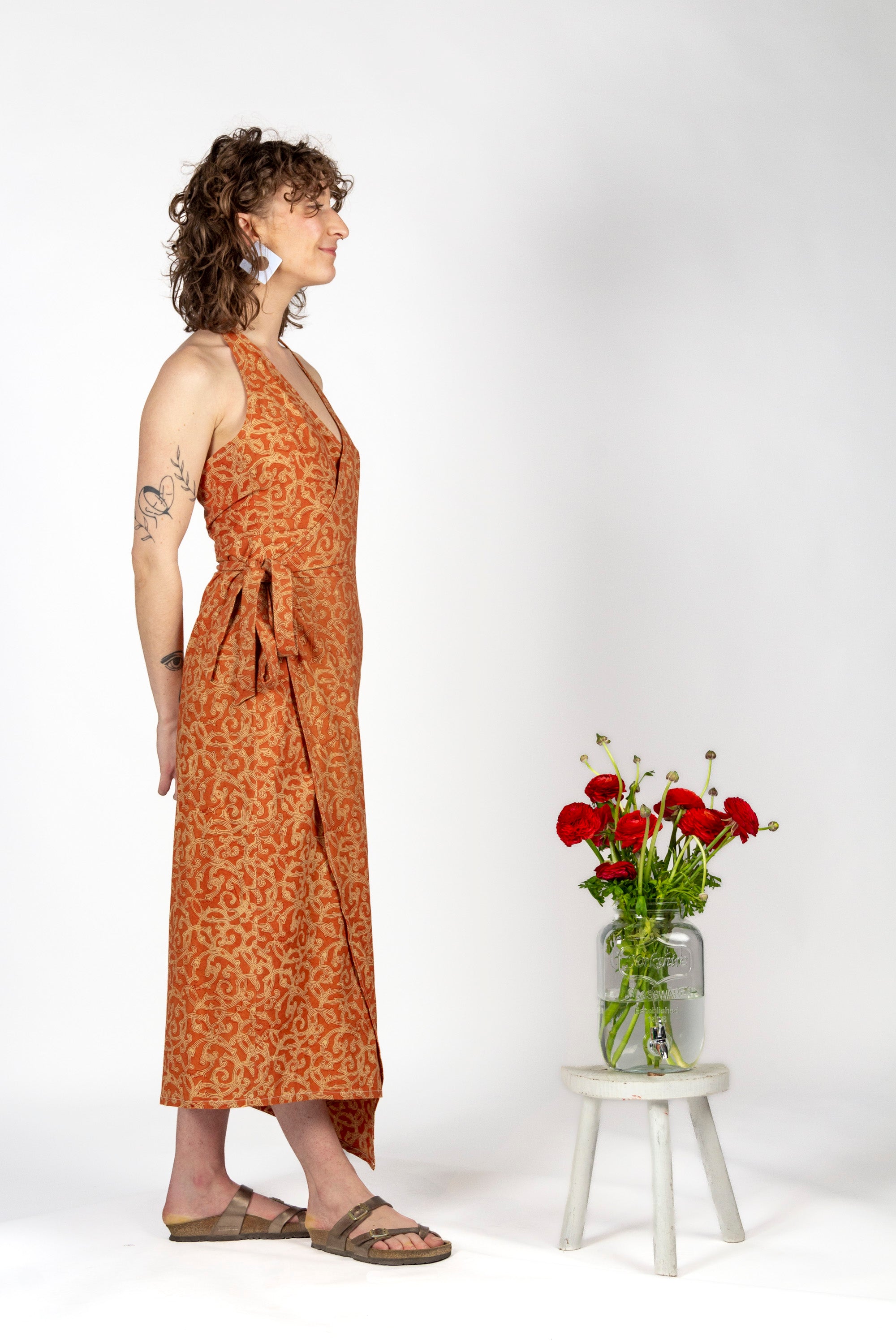 Robe BANIDANI - Coton bio - Imprimé Kama