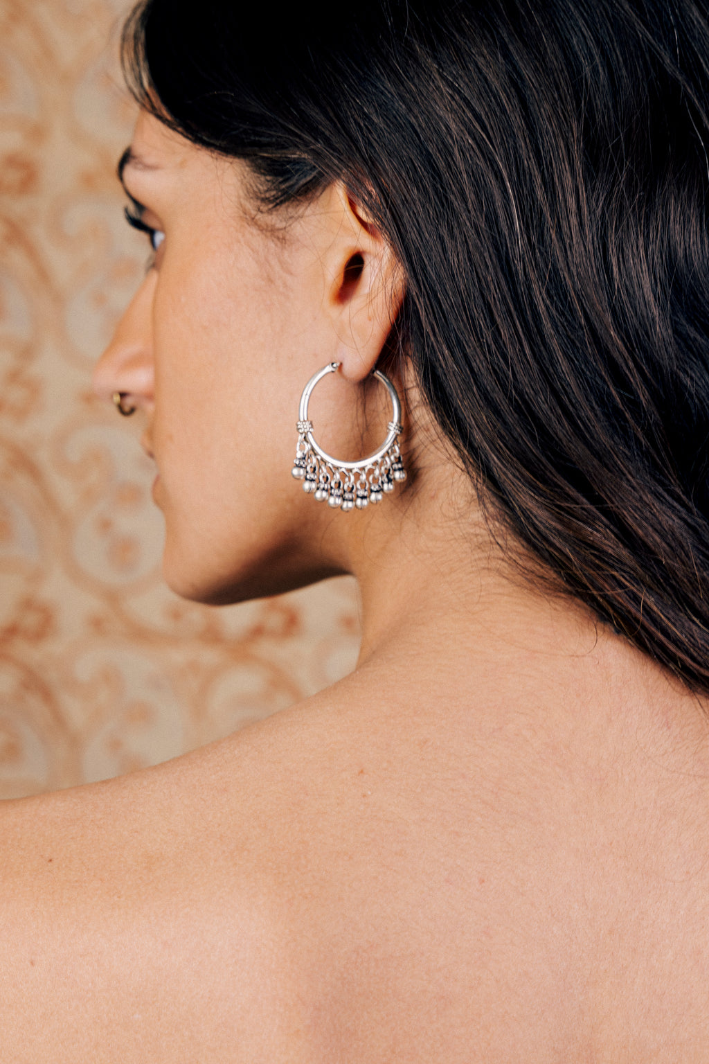 Boucle d'oreille Silver Bali - BIG