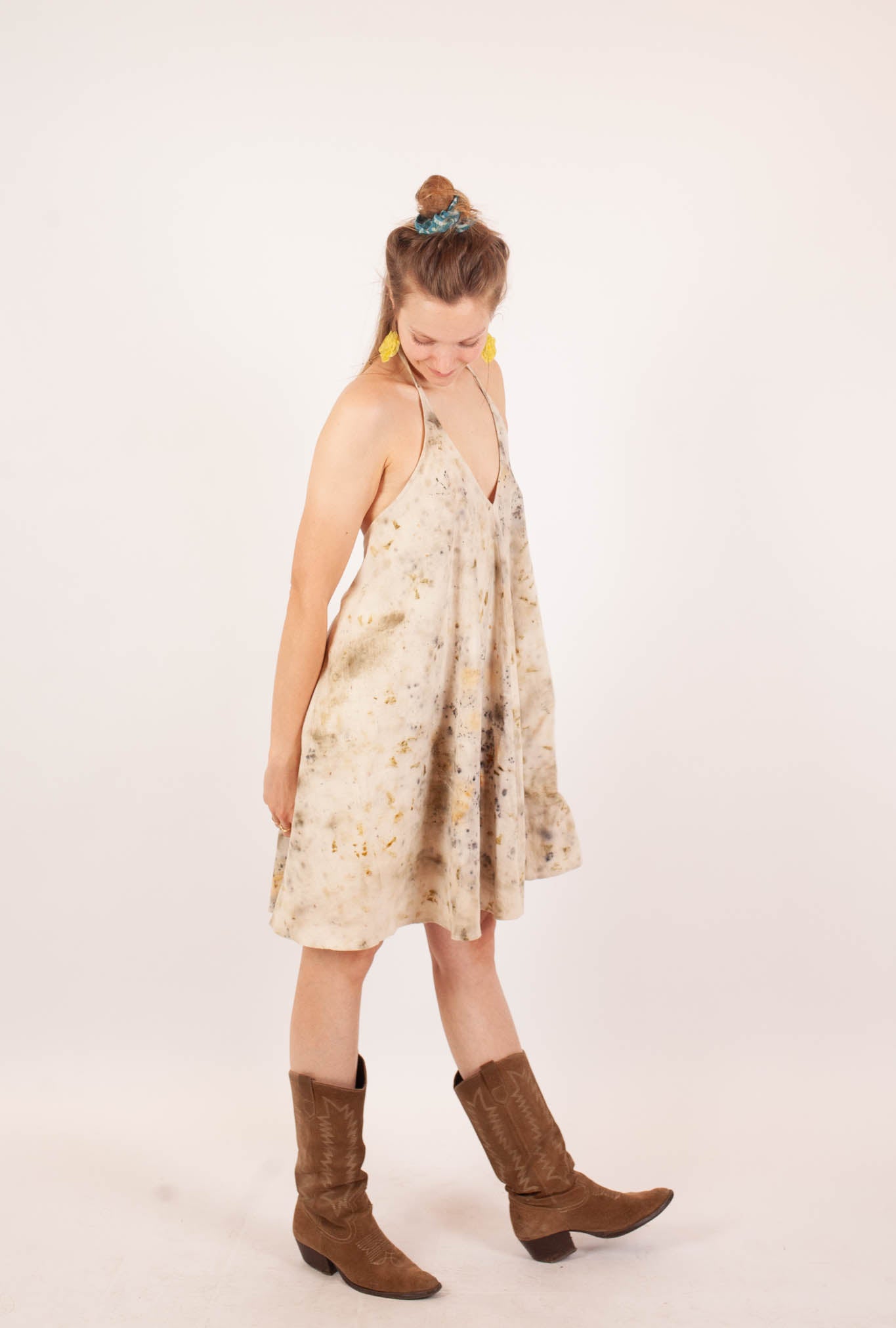 Robe MALA - Kala coton - Imprimé AANAND (joie)