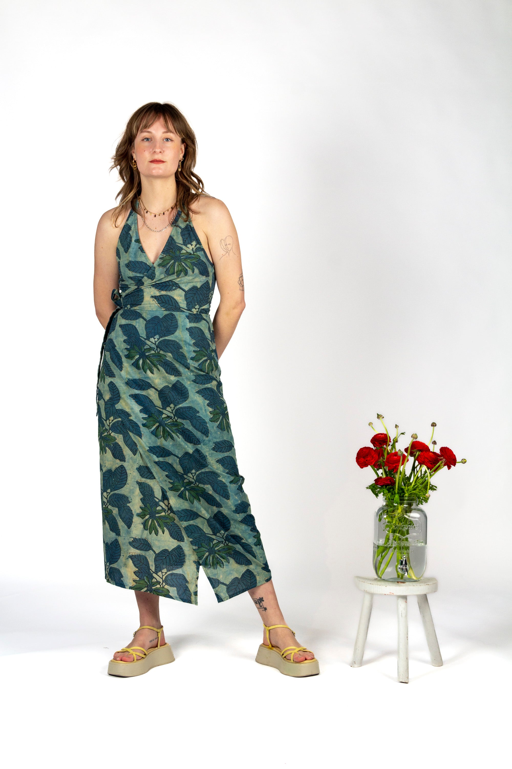 Robe BANIDANI - Coton bio -  Imprimé Neembu