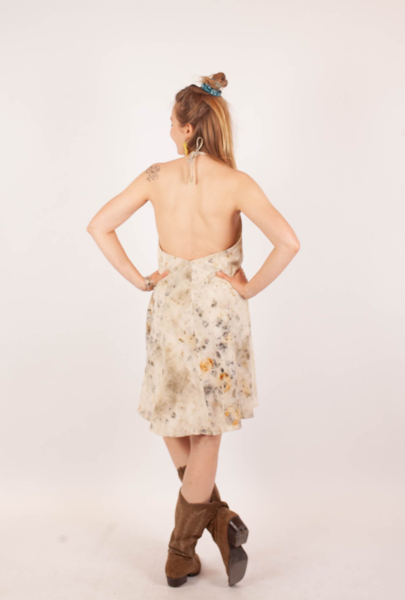 Robe MALA - Kala coton - Imprimé AANAND (joie)