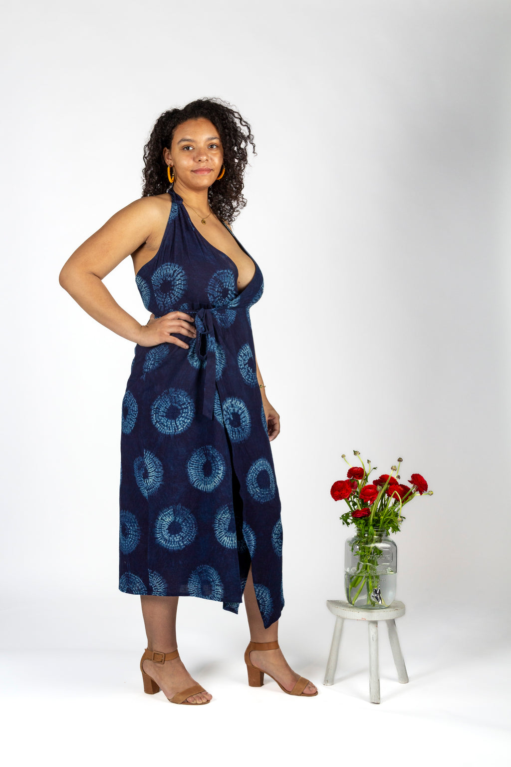 Robe BANIDANI - Coton bio - Imprimé Koshika