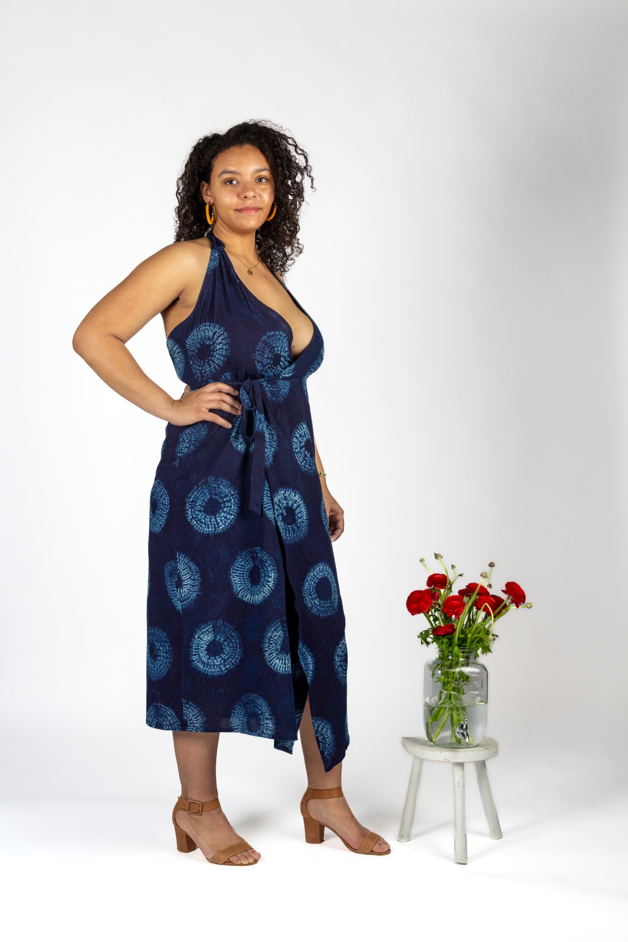 Robe BANIDANI - Coton bio - Imprimé Koshika