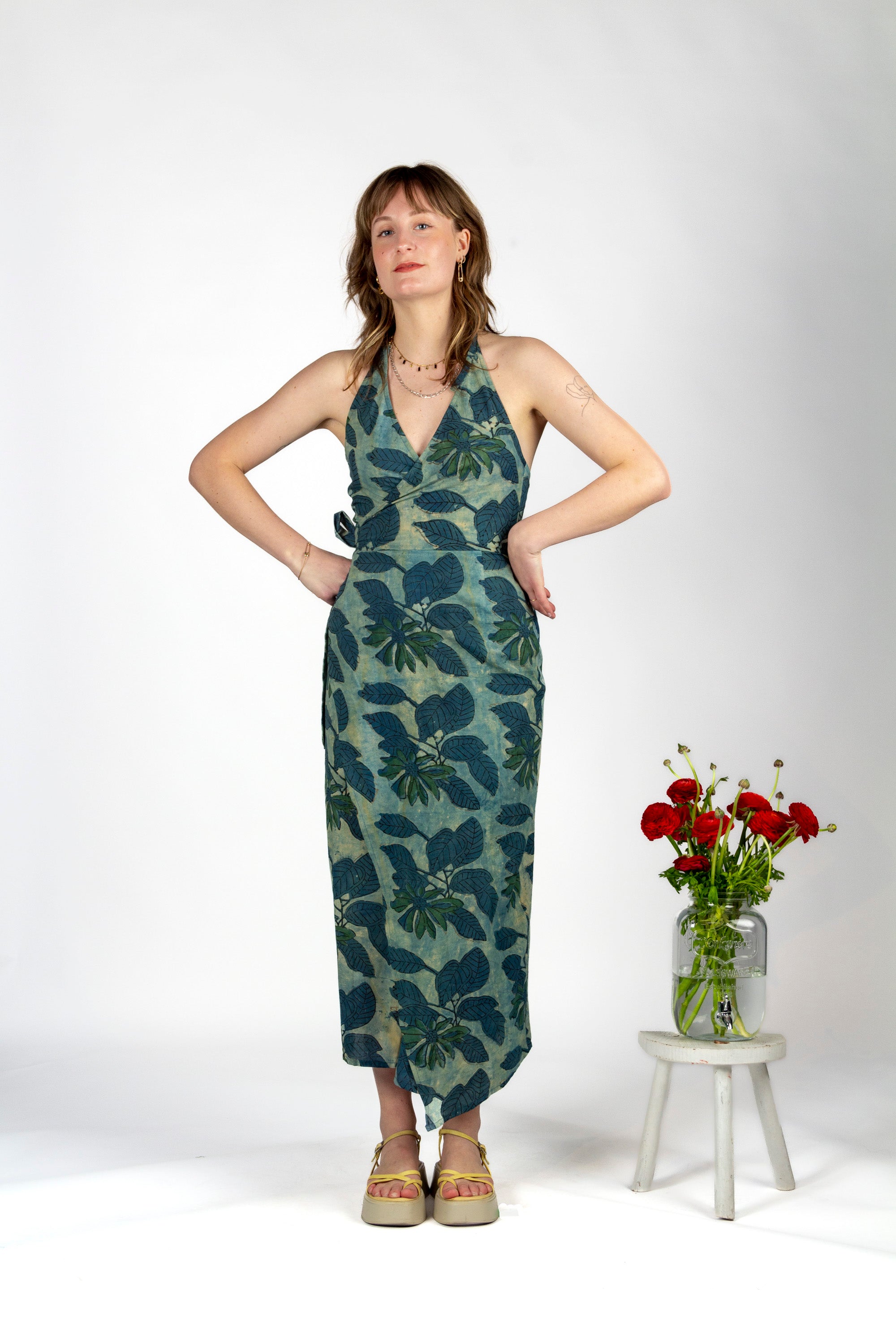 Robe BANIDANI - Coton bio -  Imprimé Neembu