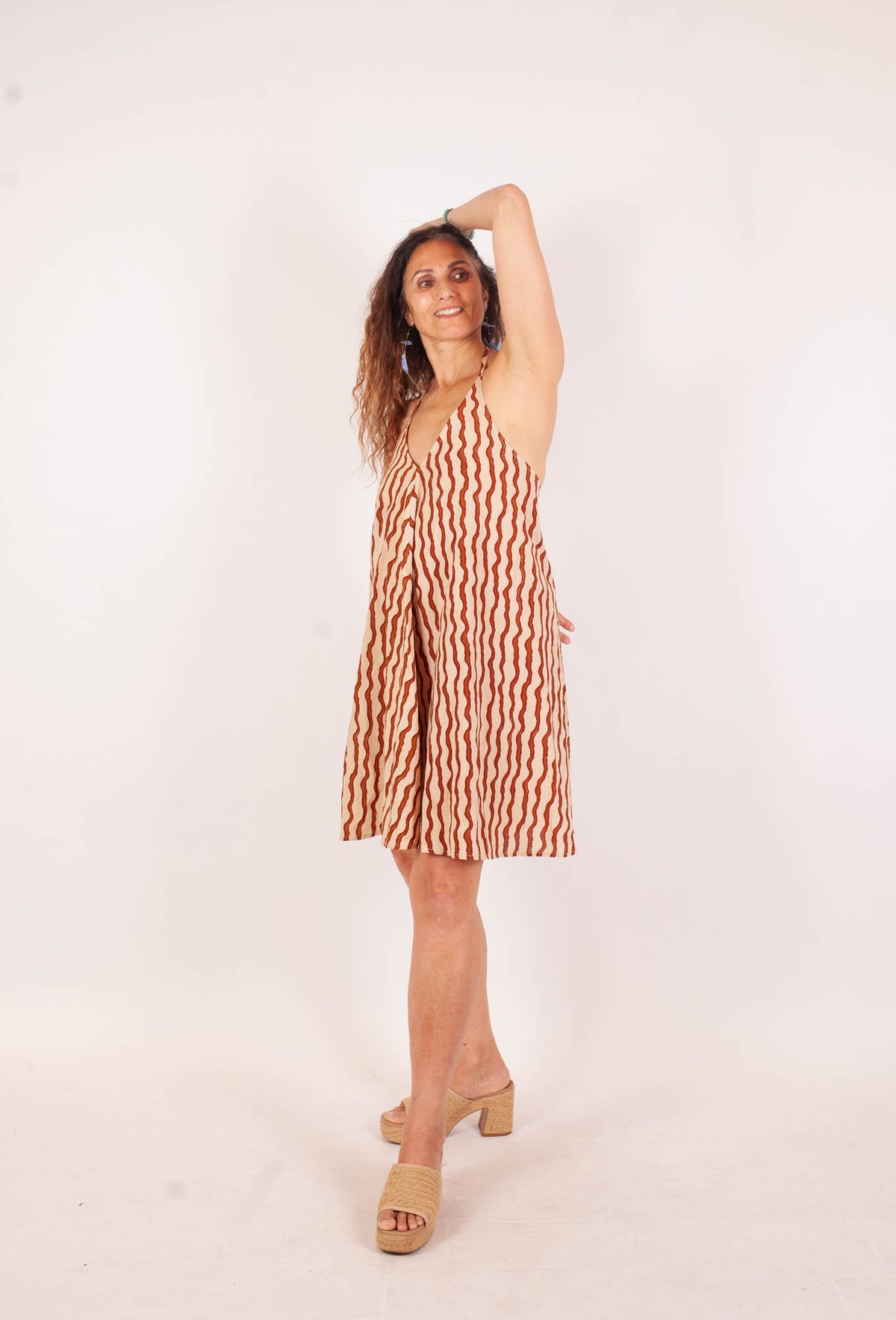 Robe MALA  - Coton bio - Imprimé KSHAN (l'instant)