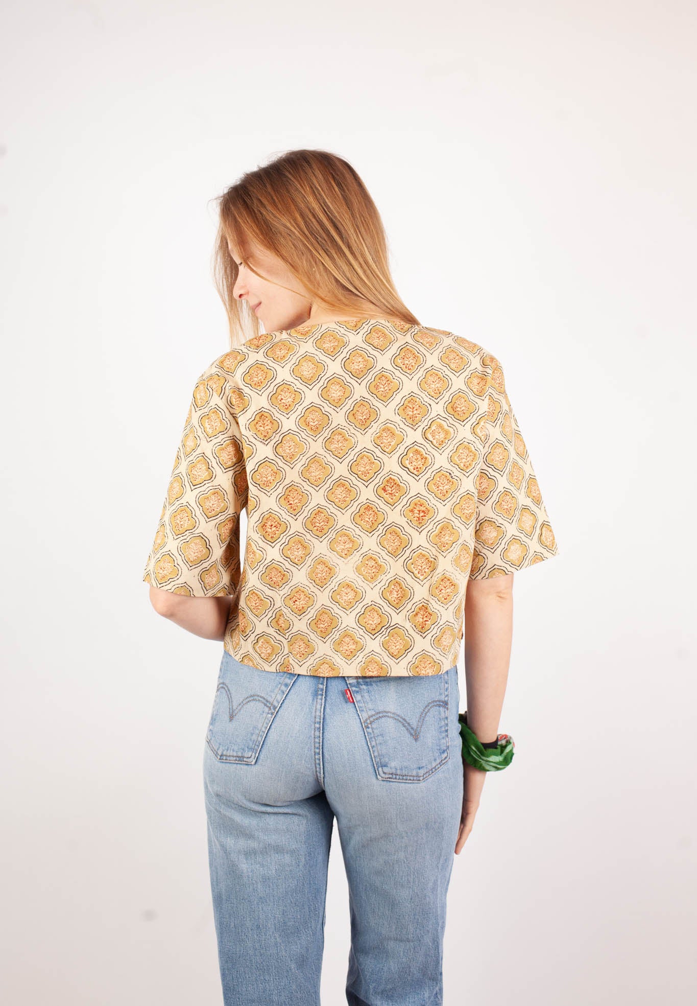 Top BOBBILI - Coton bio - Imprimé VISTAAR (expansion)