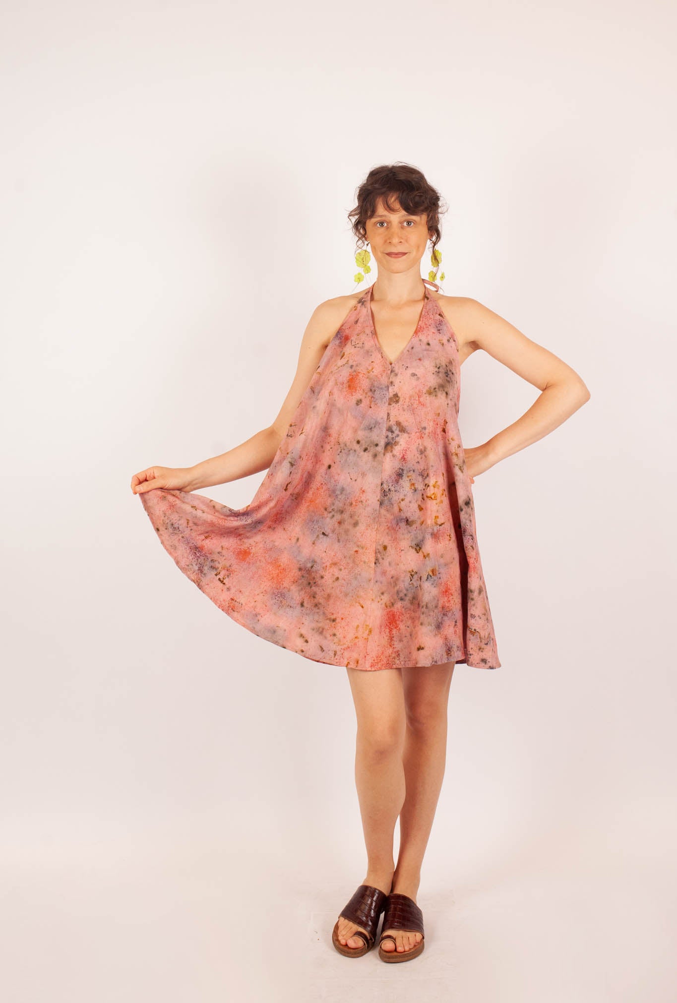 Robe MALA - Kala coton - Imprimé ZINDAGEE (vie)