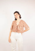 Top BOBBILI - Coton bio - Imprimé KSHAN (l'instant)