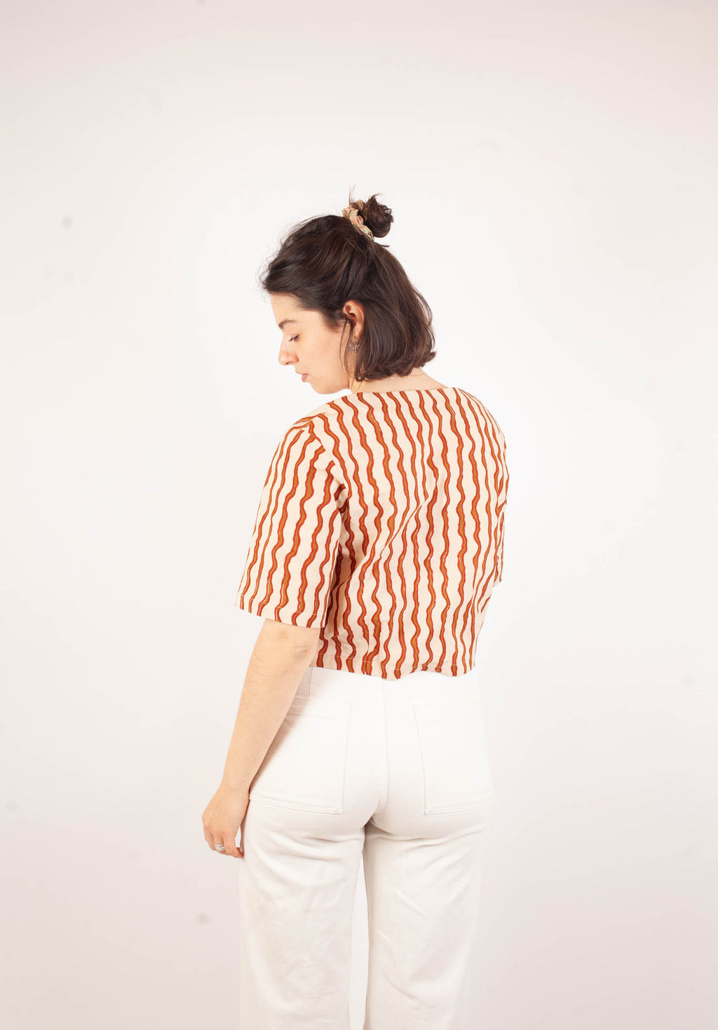 Top BOBBILI - Coton bio - Imprimé KSHAN (l'instant)