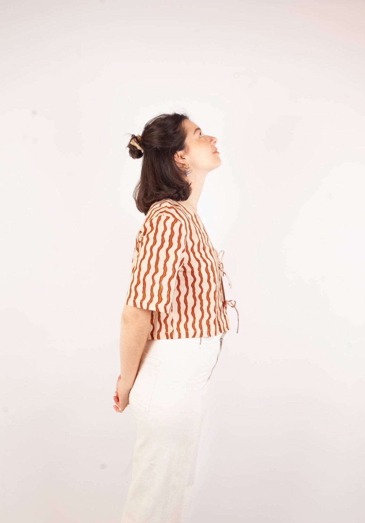 Top BOBBILI - Coton bio - Imprimé KSHAN (l'instant)