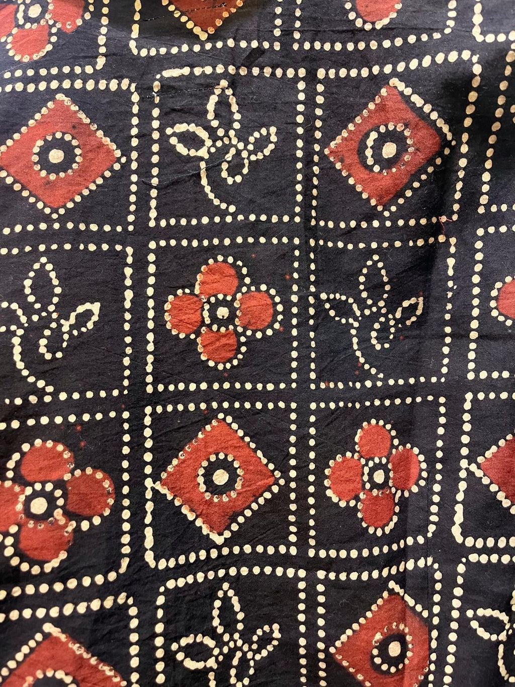 Blouse JAISALMER - Coton bio - Imprimé PAHELEE (puzzle)