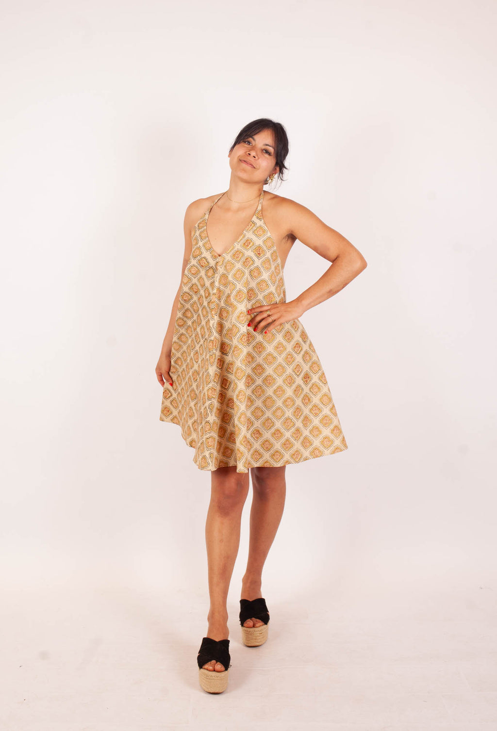 Robe MALA  - Coton bio - Imprimé VISTAAR (expansion)