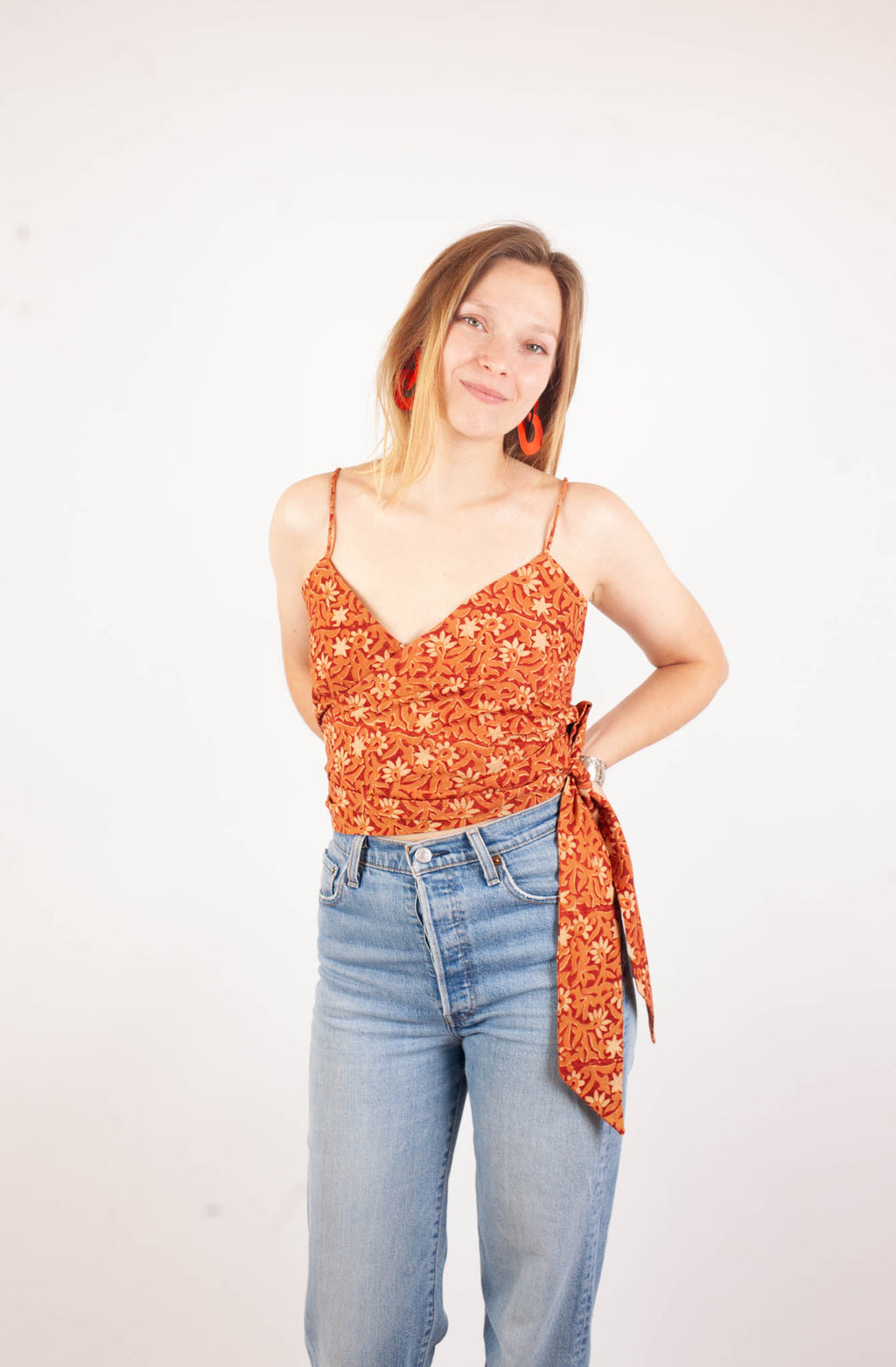 Top Mounica -  Coton bio - Imprimé KALEE (bourgeon)