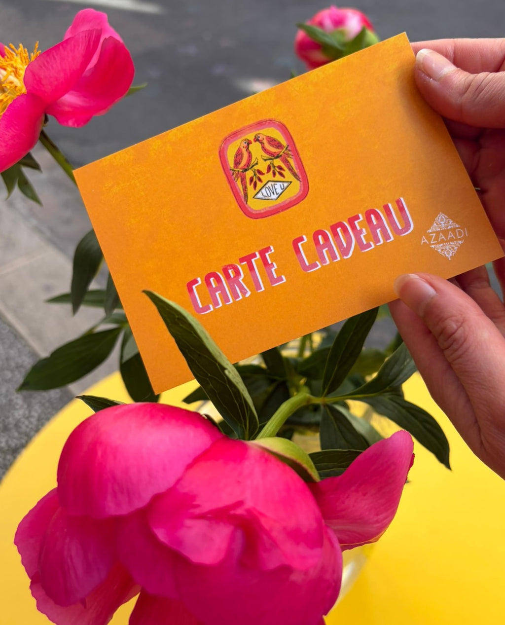 La carte-cadeau Azaadi !