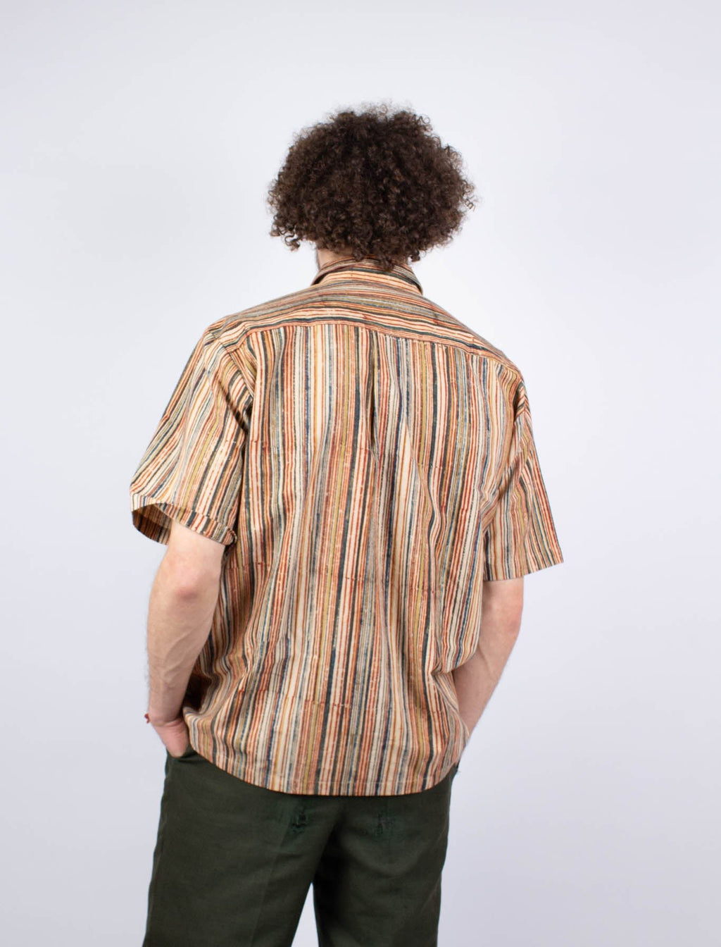 Chemise Linga - imprimé ARUNACHALA - coton bio - Chemise - Azaadi, la mode responsable accessible
