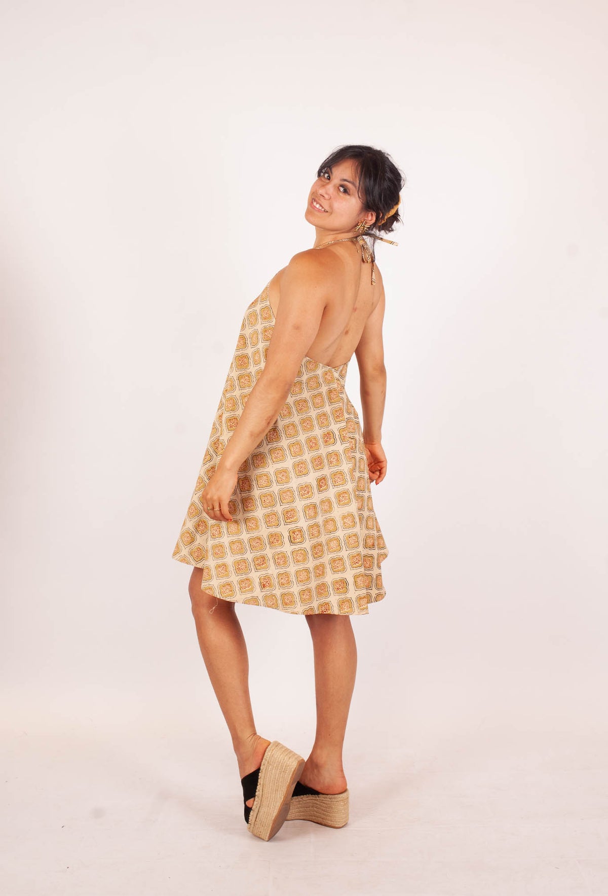 Robe MALA  - Coton bio - Imprimé VISTAAR (expansion)