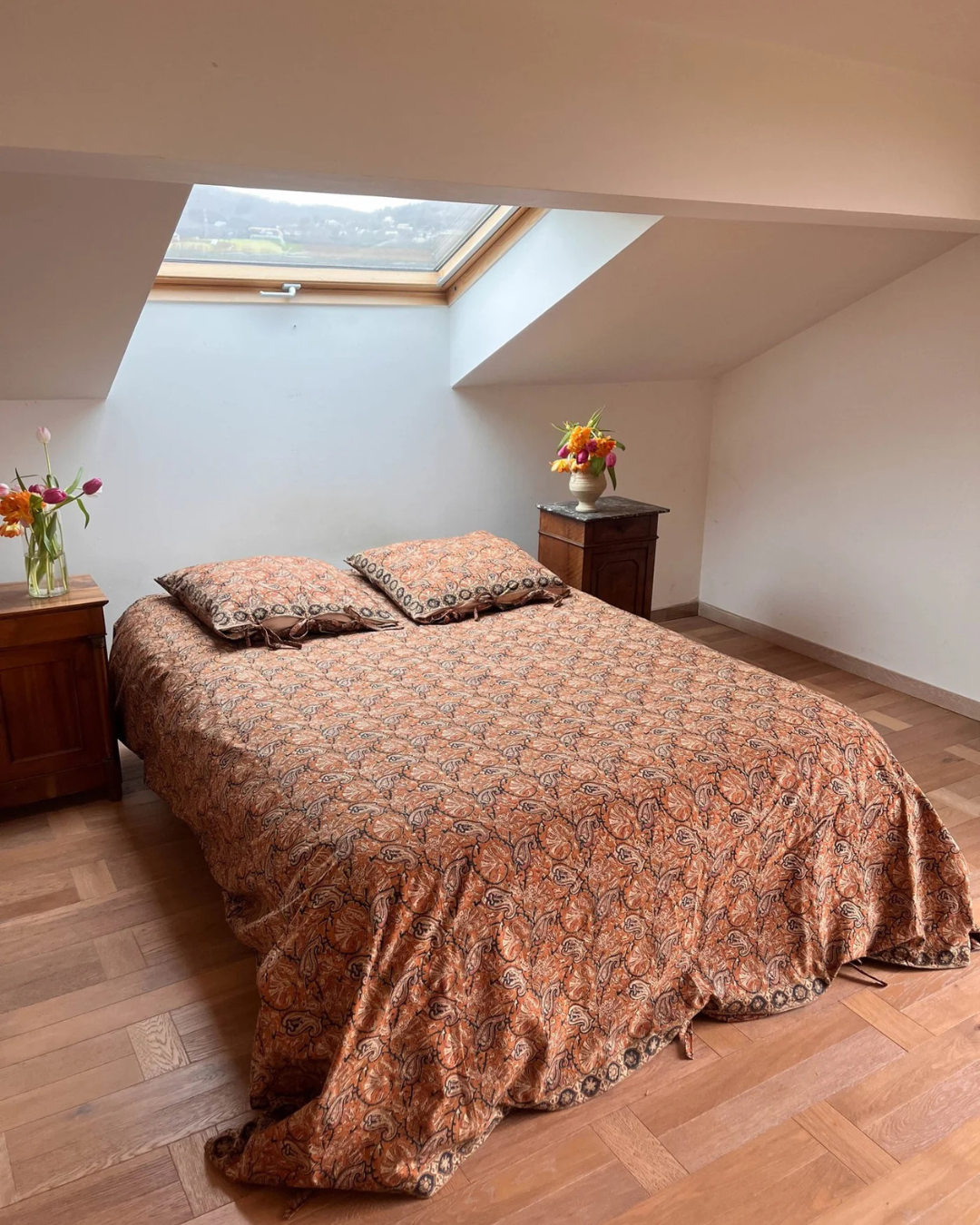 Set housse de couette + 2 housses de coussins - Imprimé KASHMEER - En précommande (Copie)
