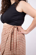 Jupe KUTCH - Coton bio - Imprimé TAPAS - Azaadi, la mode responsable accessible