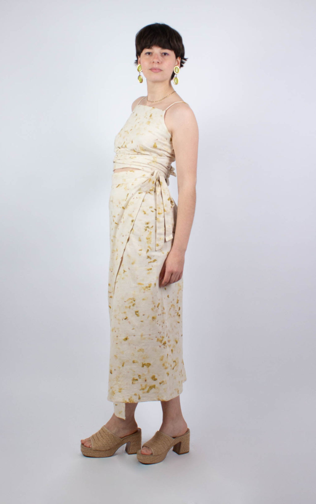 Jupe KUTCH - Kala Coton - Imprimé MARIGOLD - Azaadi, la mode responsable accessible