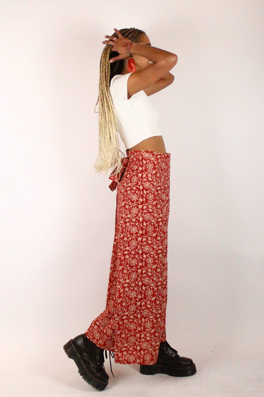 Pantalon SARASWATI - Coton bio - Coloris Bageesha - Pantalon - Azaadi, la mode responsable accessible