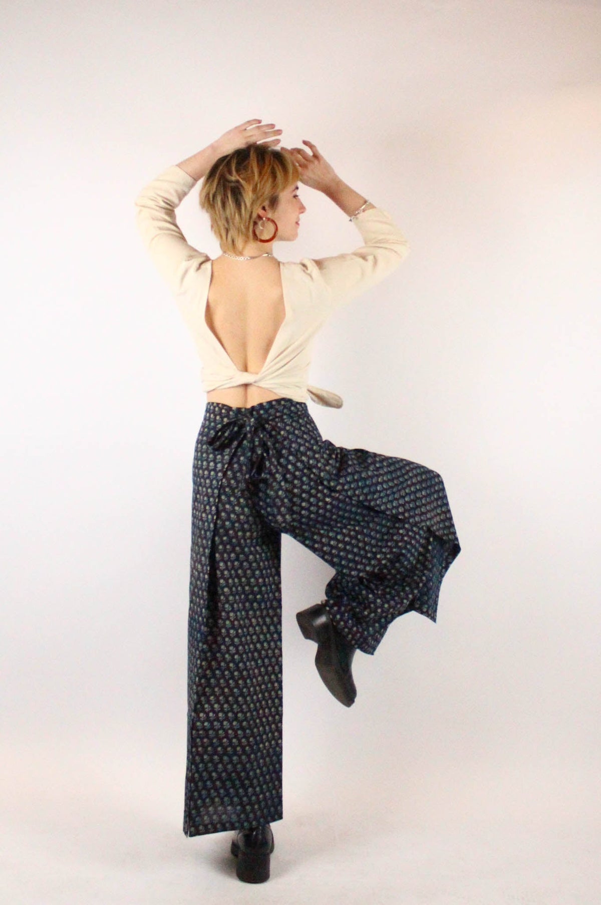 Pantalon SARASWATI - Coton bio - PARAAG - Pantalon - Azaadi, la mode responsable accessible