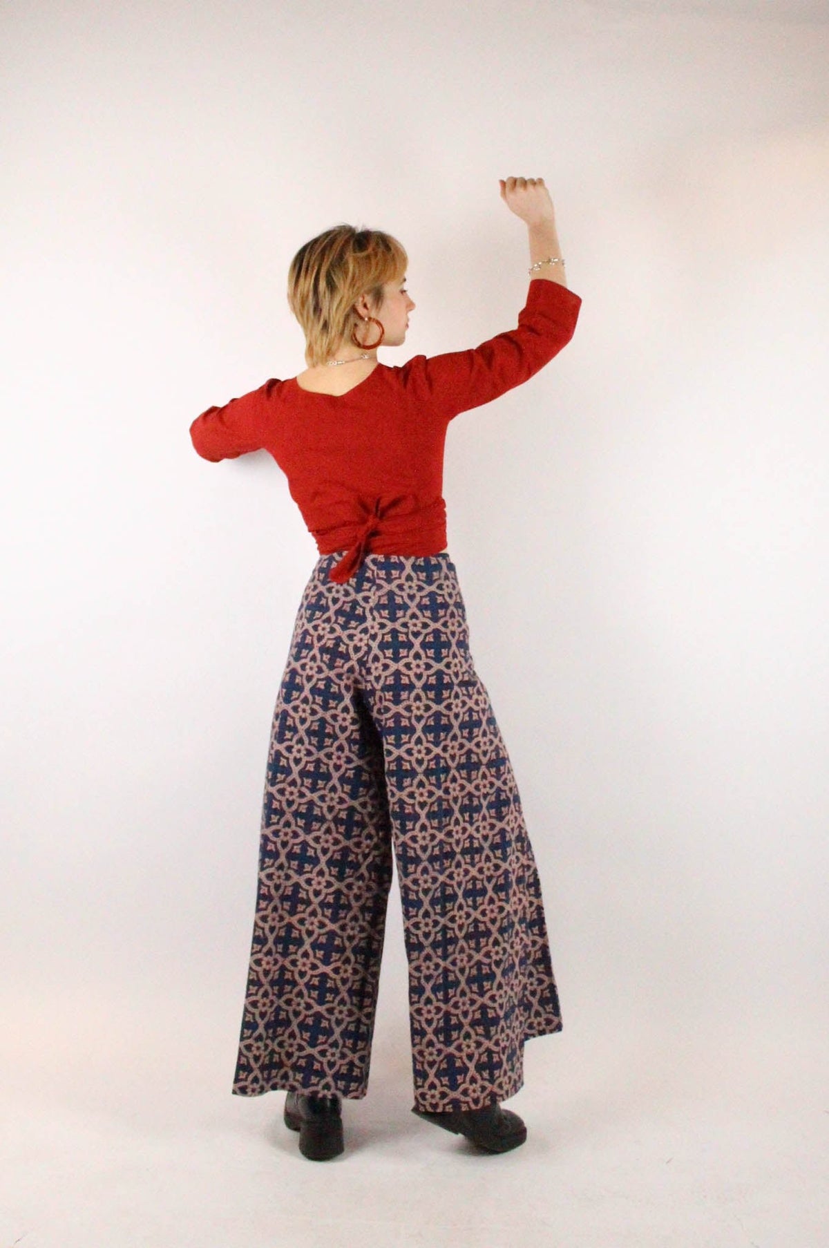 Pantalon SARASWATI - Coton bio - SAMAGRA - Pantalon - Azaadi, la mode responsable accessible