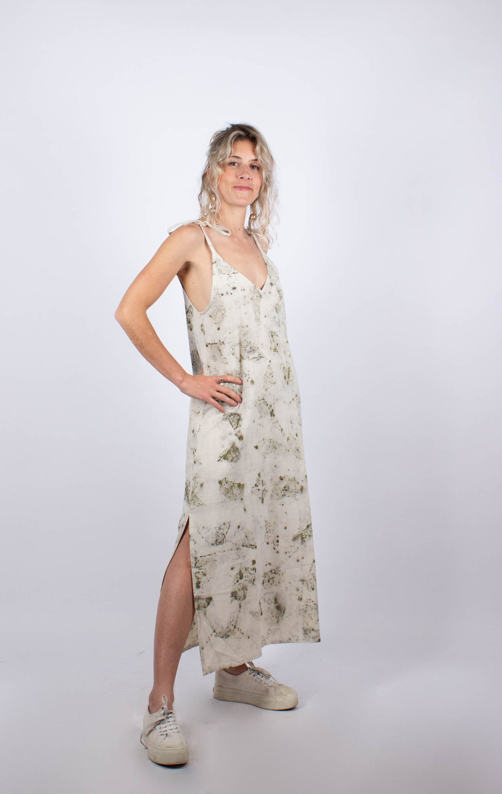 Robe UDUPI - Kala coton - Imprimé ALMOND - Azaadi, la mode responsable accessible