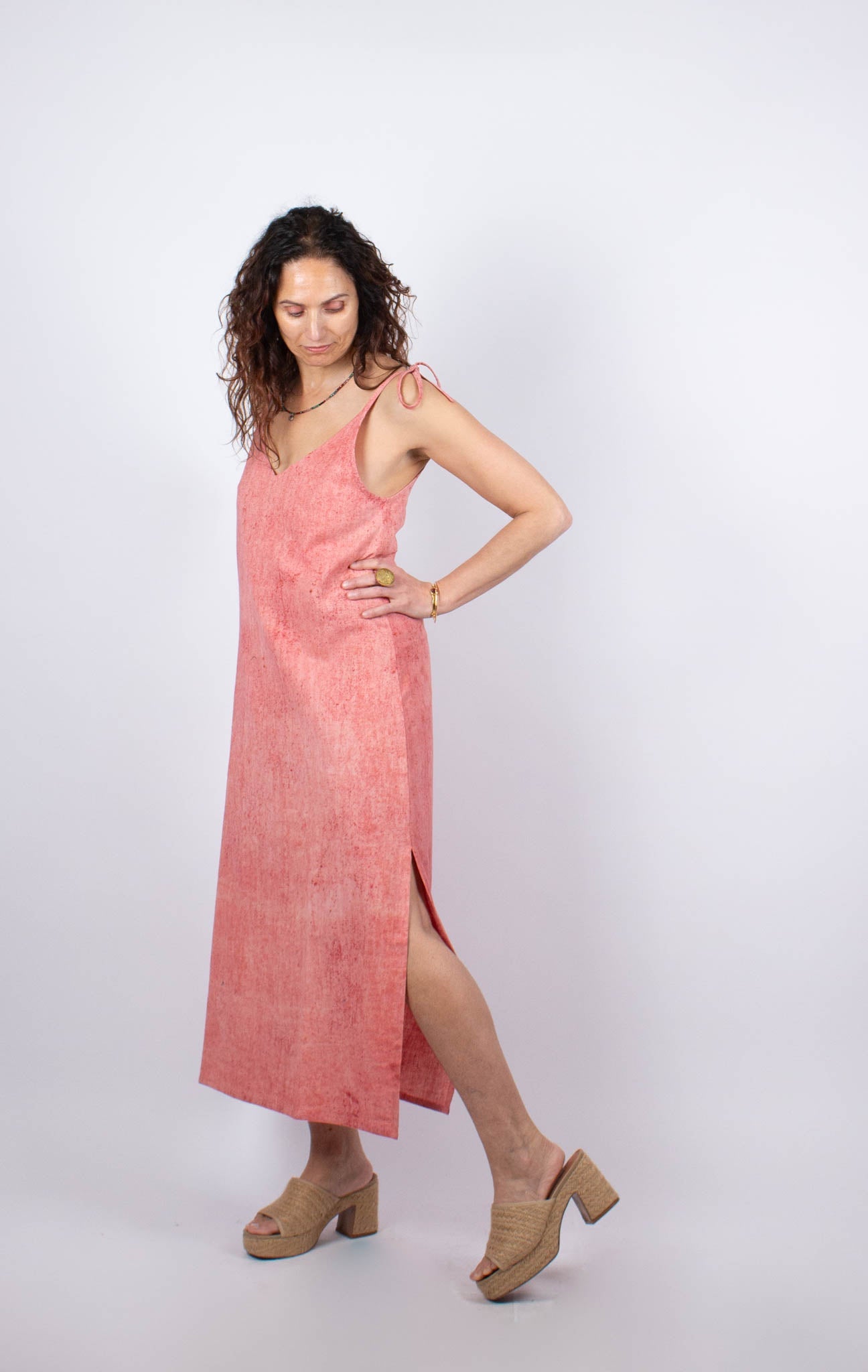 Robe UDUPI - Kala coton - Imprimé MANJISHTA - Robe - Azaadi, la mode responsable accessible
