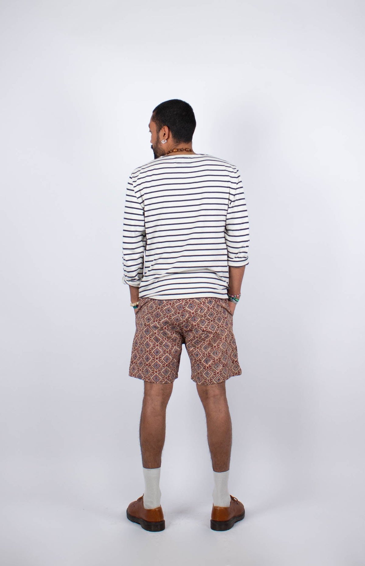 Short Bhuj - Imprimé AATMA - coton bio - Short - Azaadi, la mode responsable accessible