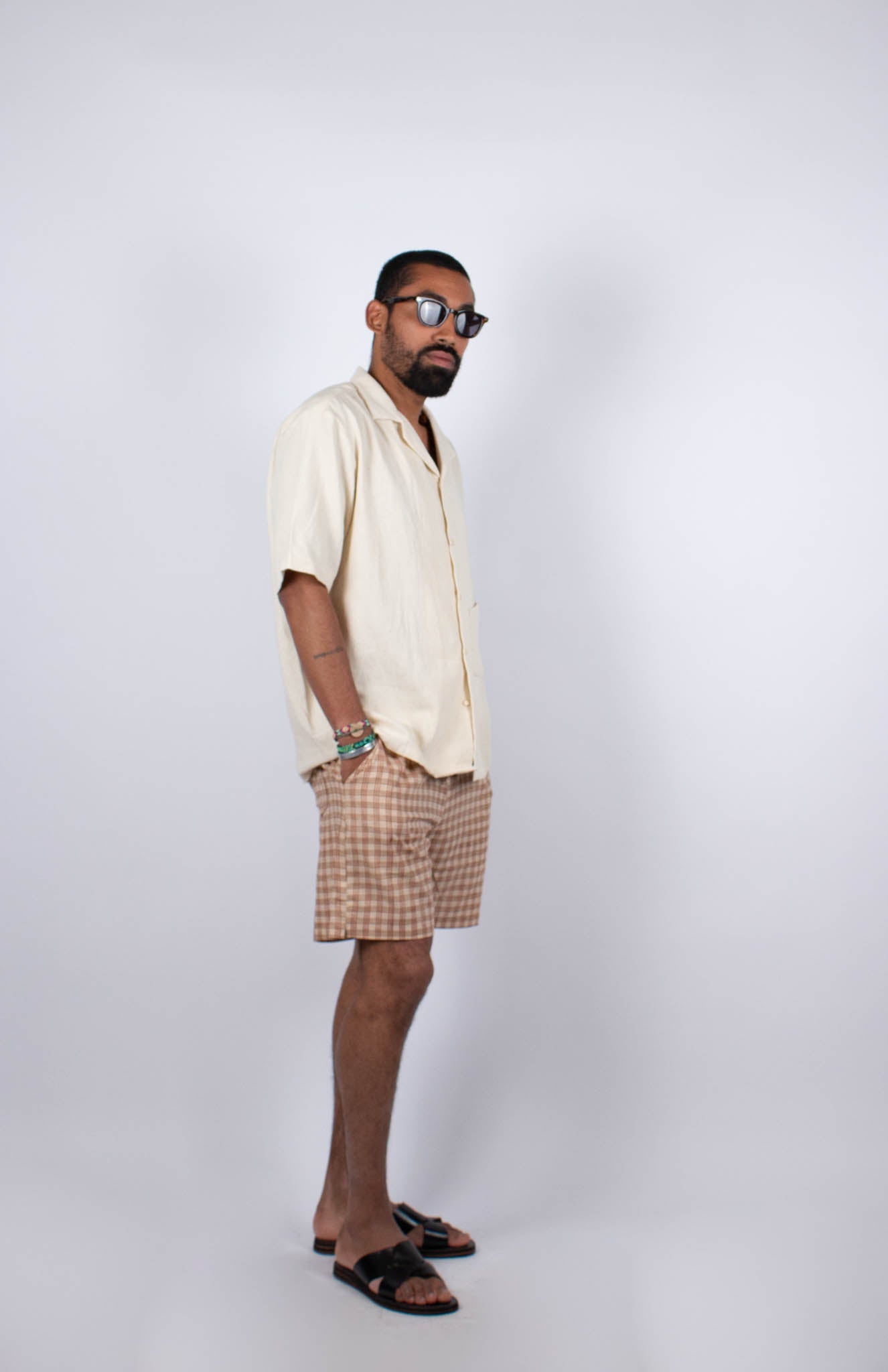 Short Bhuj - Imprimé TAPAS - coton bio - Short - Azaadi, la mode responsable accessible