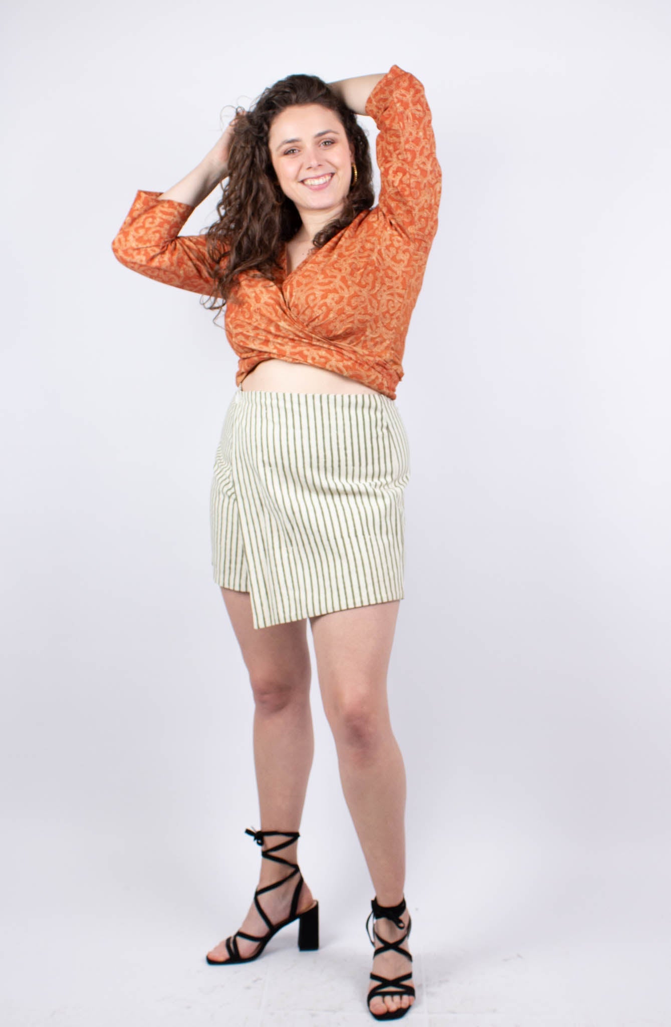 Short KANPUR - Coton bio - Coloris MAUN - Azaadi, la mode responsable accessible