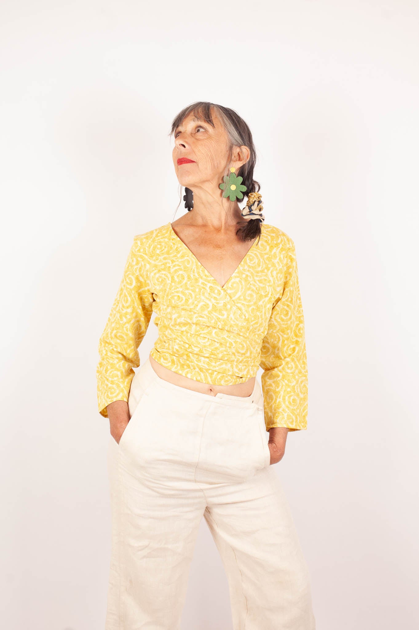 Top BENARES  -Tencel - Imprimé RISING SUN