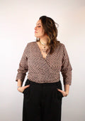 Top BENARES - Imprimé ABHI - Coton bio - Azaadi, la mode responsable accessible