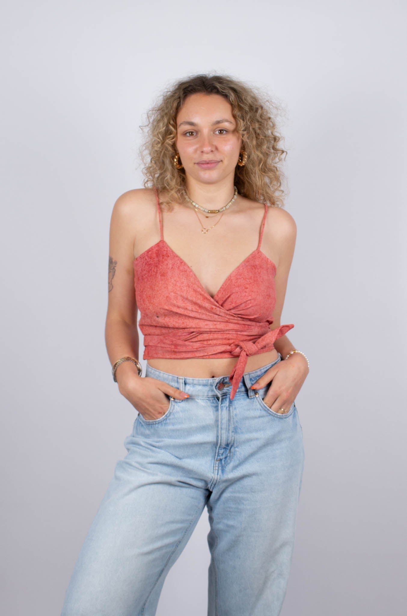 Top Mounica - Imprimé Manjishta - Kala coton - Top - Azaadi, la mode responsable accessible