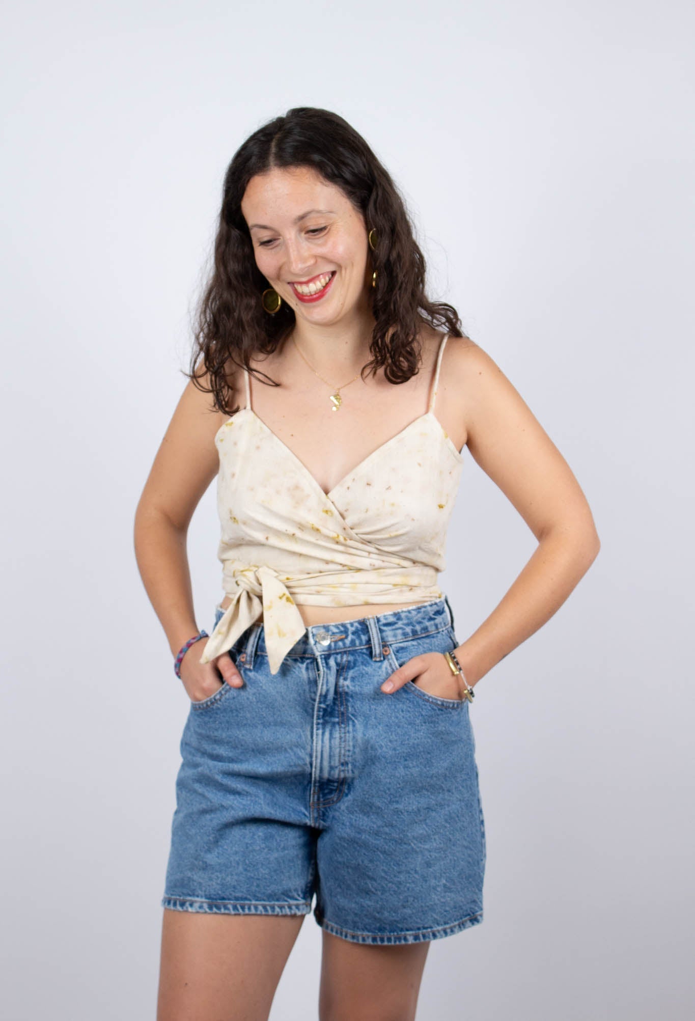 Top Mounica - Imprimé Marigold - Kala coton - Top - Azaadi, la mode responsable accessible
