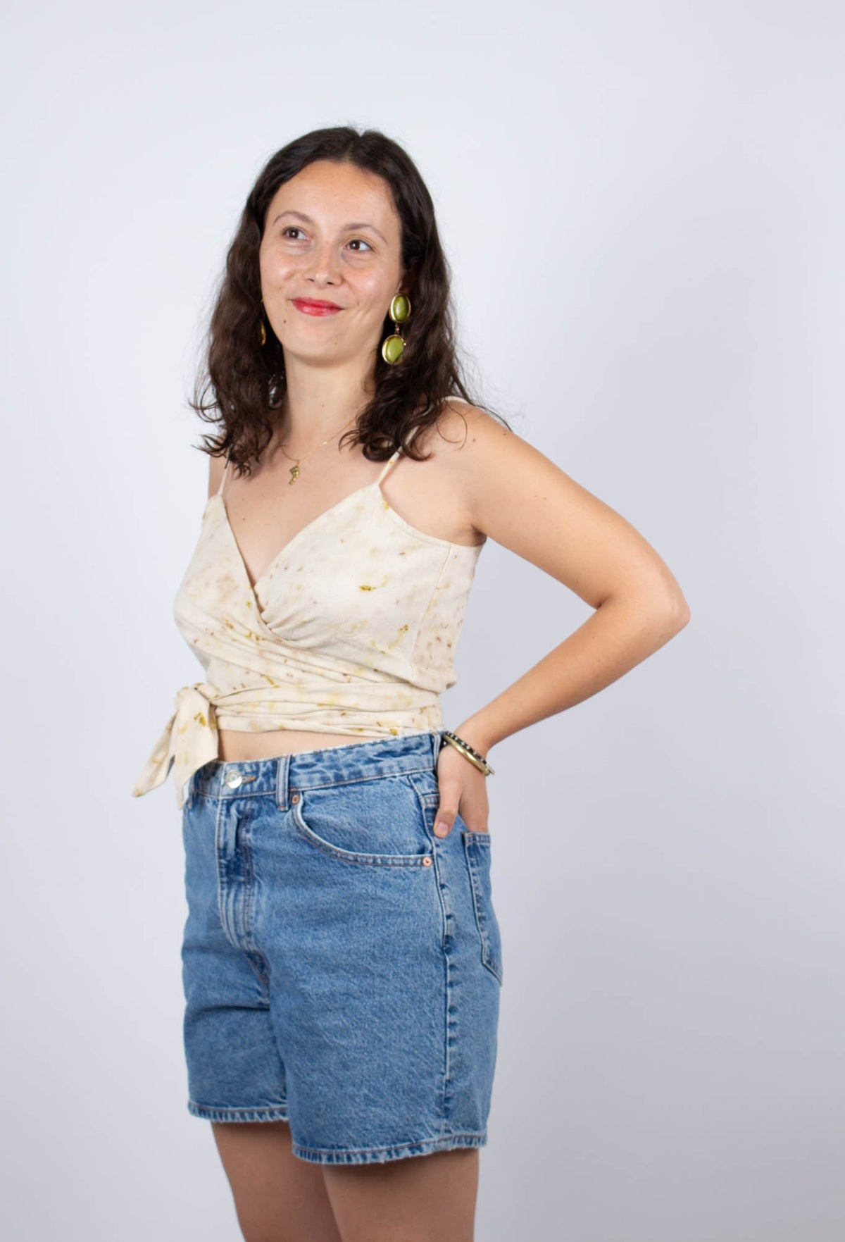 Top Mounica - Imprimé Marigold - Kala coton - Top - Azaadi, la mode responsable accessible