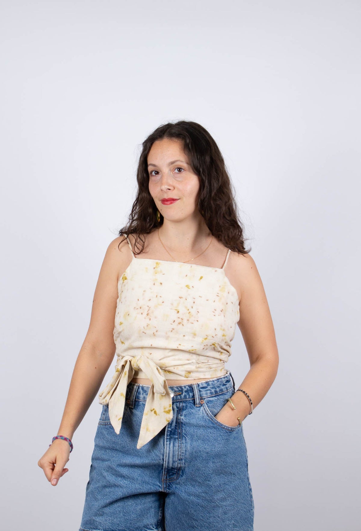 Top Mounica - Imprimé Marigold - Kala coton - Top - Azaadi, la mode responsable accessible