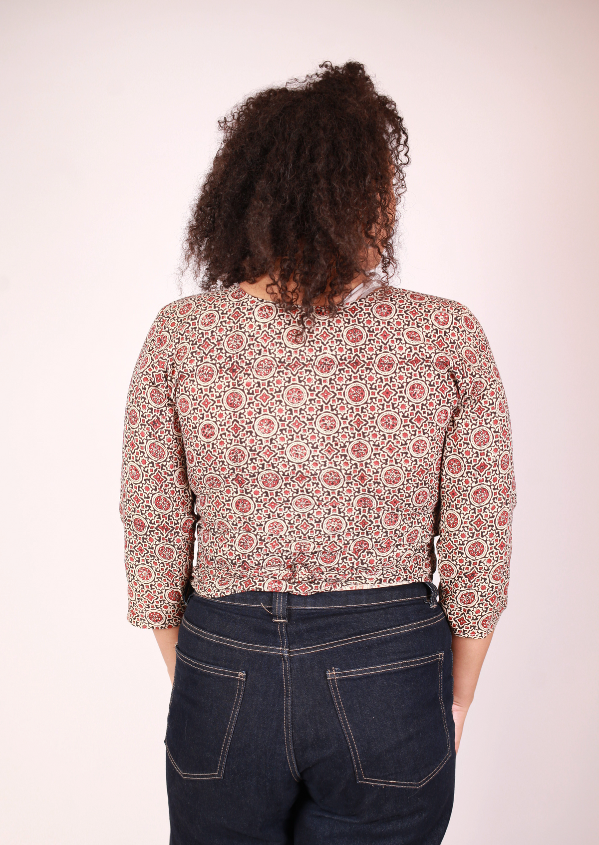 Top BENARES - Imprimé Mojaik - Coton bio
