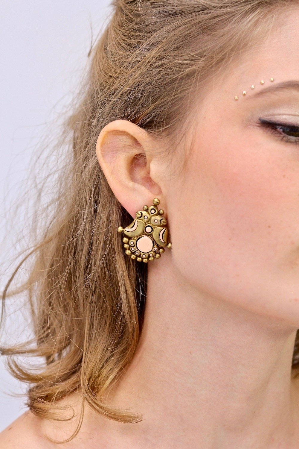 Birdy Golden - Boucles d'oreilles - Azaadi, la mode responsable accessible