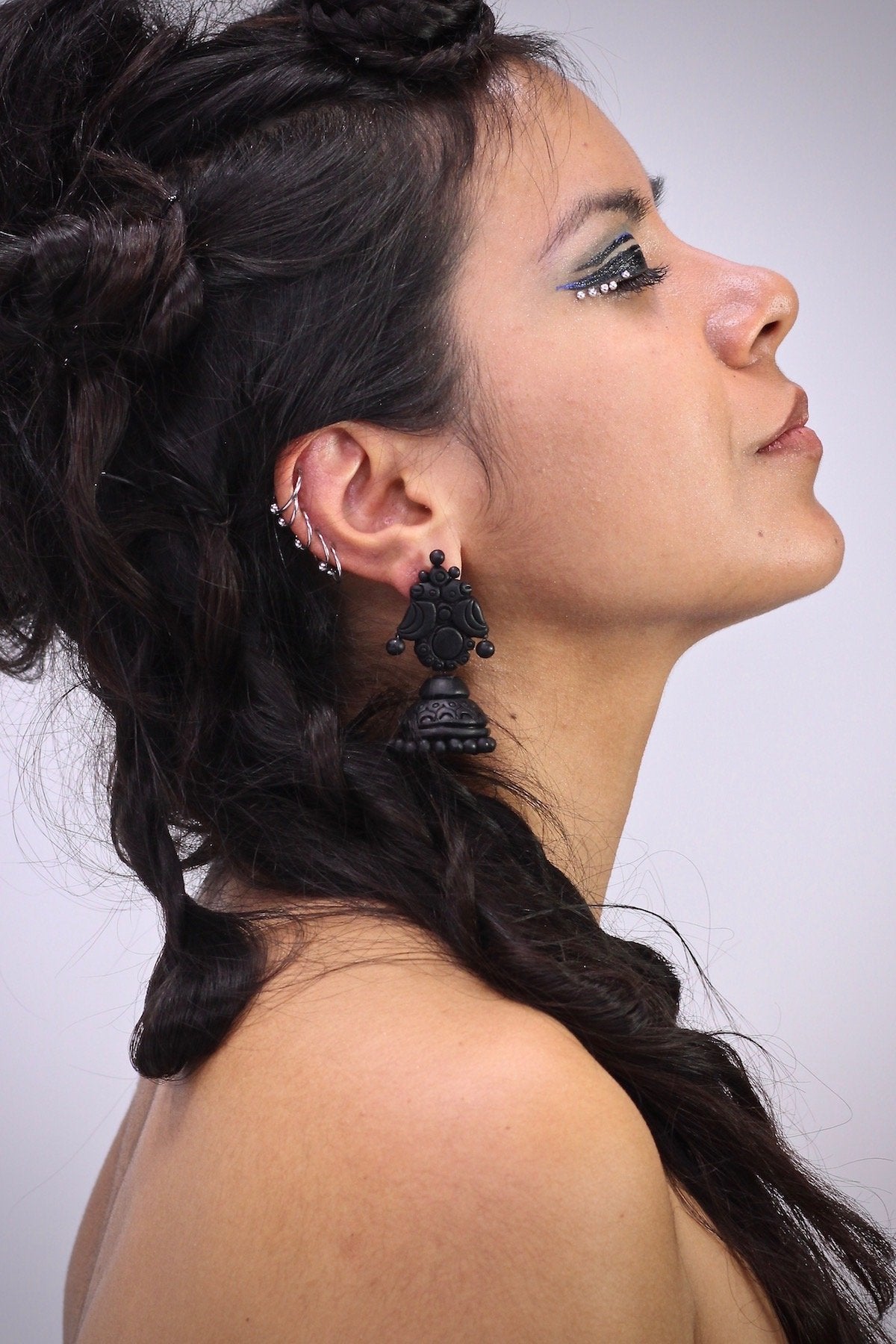 Black Doll - Boucles d'oreilles - Azaadi, la mode responsable accessible