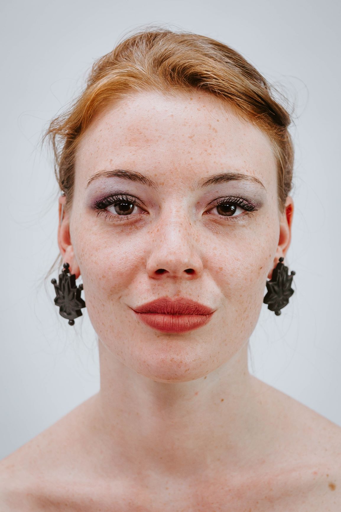 Block Lotus Noir - Boucles d'oreilles - Azaadi, la mode responsable accessible