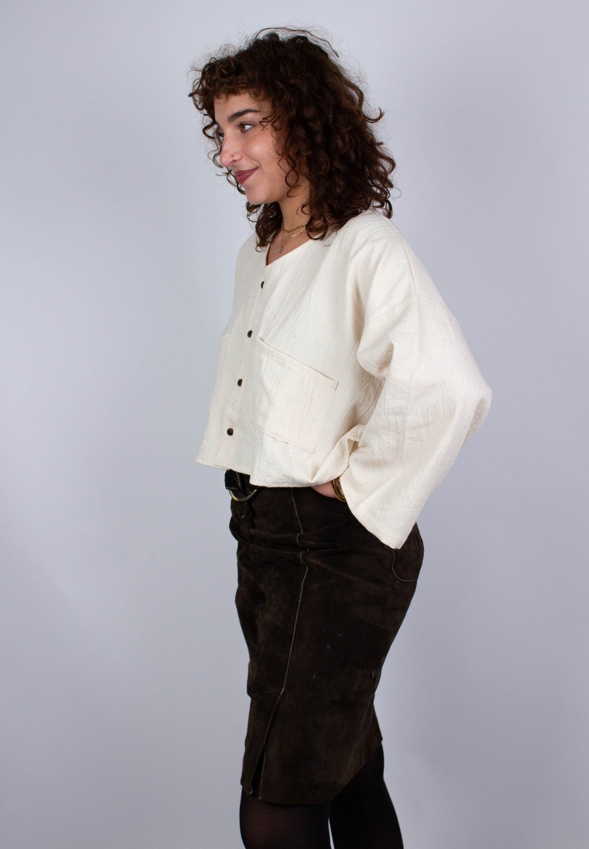 Boléro COCHIN - Coloris Kala coton - Top - Azaadi, la mode responsable accessible