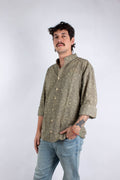 Chemise DARAMSHALA - Imprimé Gulabi - Coton bio - Chemise - Azaadi, la mode responsable accessible