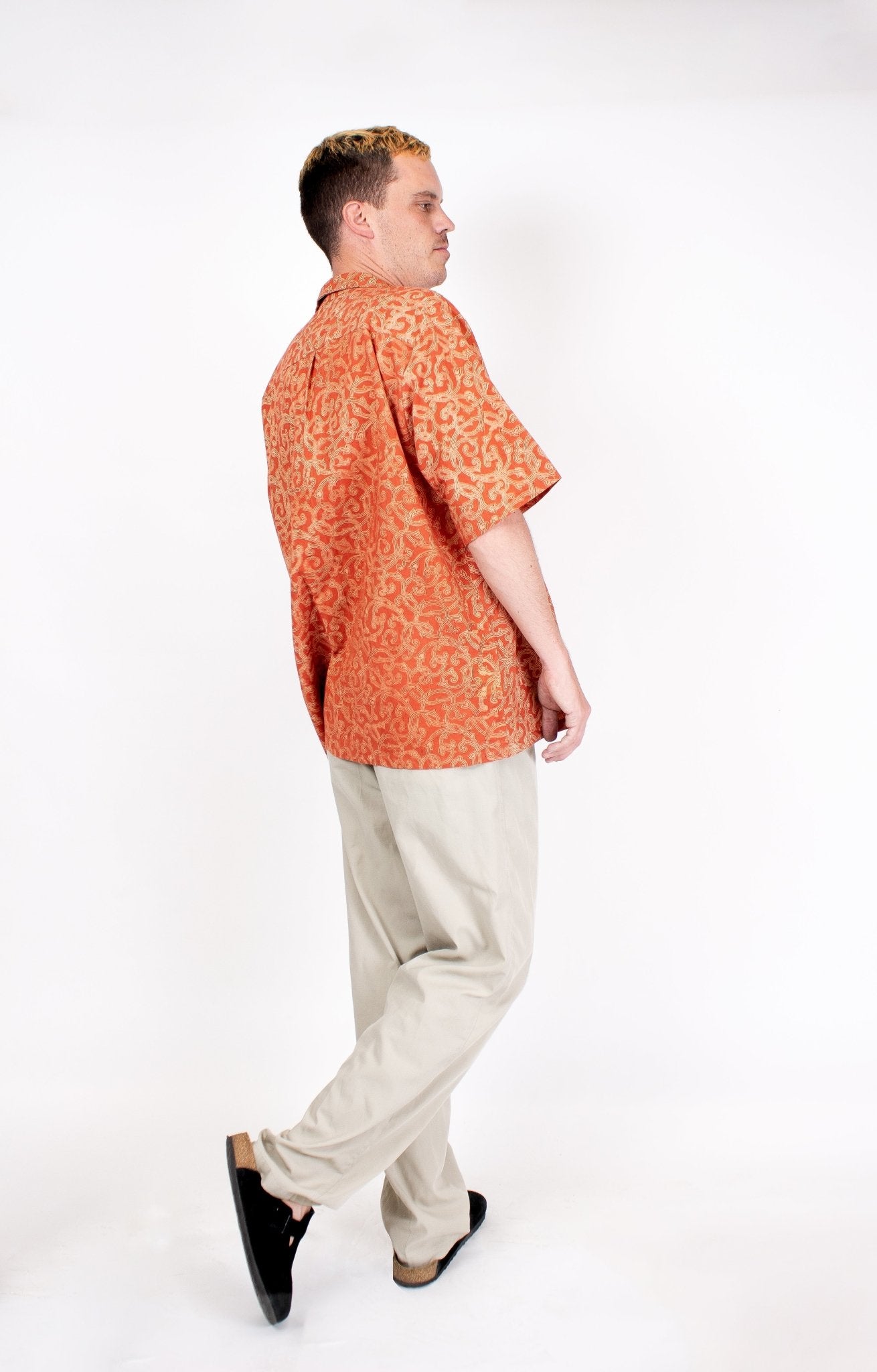 Chemise LINGA - Coton bio - Imprimé Kama - Chemise - Azaadi, la mode responsable accessible