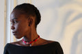 Collier en soie Rose touche soleil - Collier - Azaadi, la mode responsable accessible
