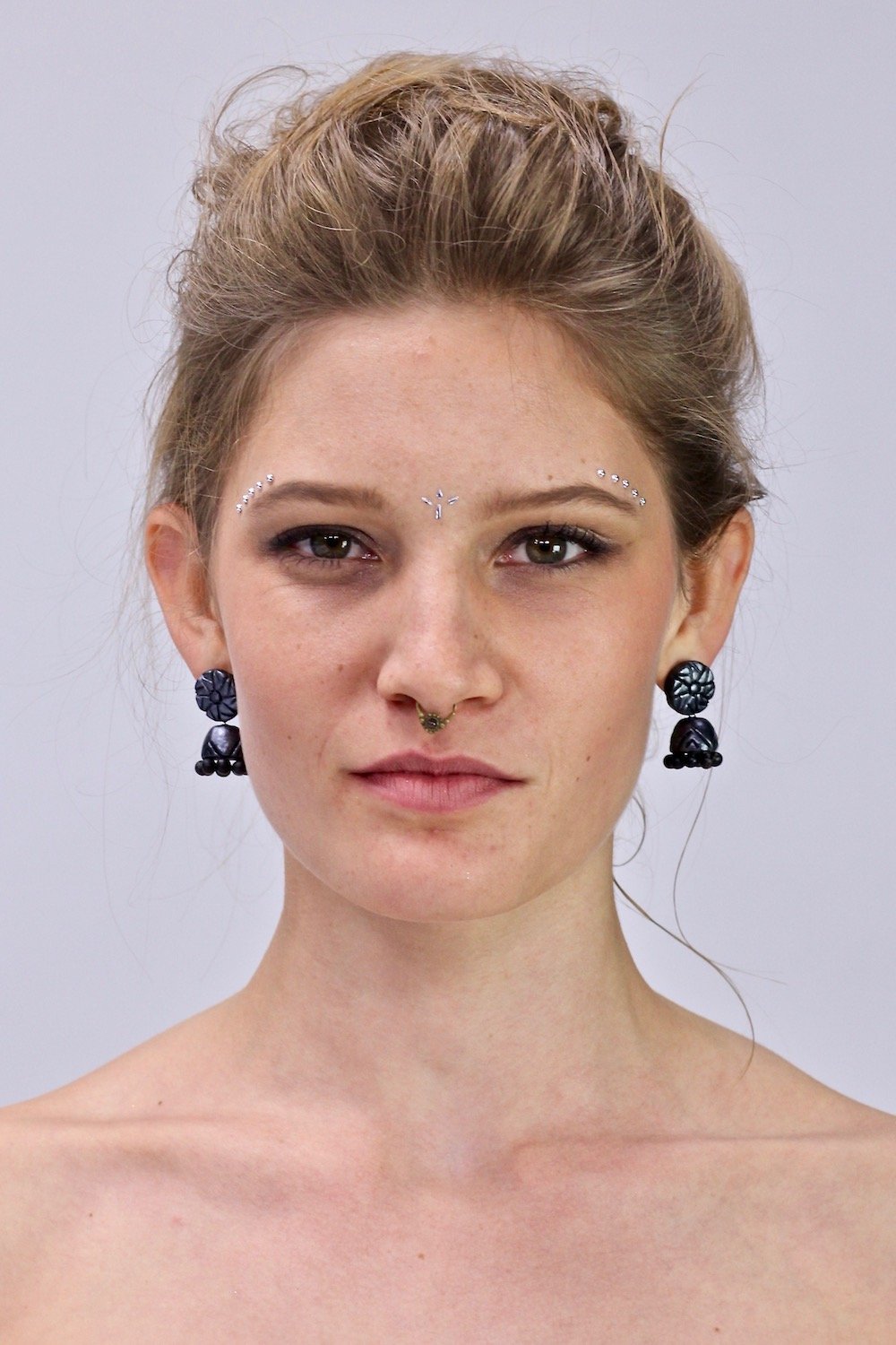 Metal Grey Doll - Boucles d'oreilles - Azaadi, la mode responsable accessible