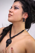 Noire - Boucles d'oreilles - Azaadi, la mode responsable accessible