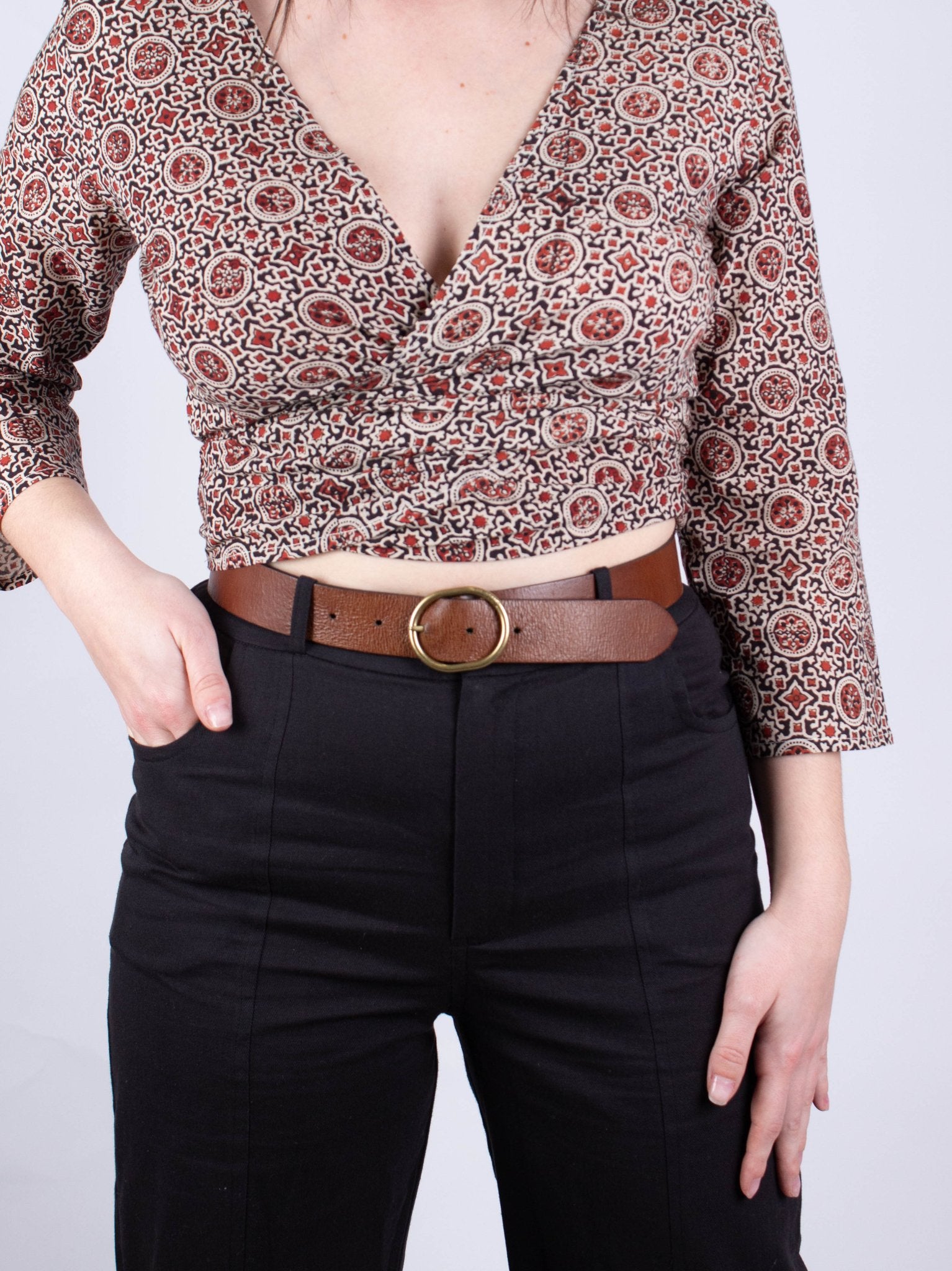 Pantalon GWALIOR - Coton bio - Couleur unie - Pantalons - Azaadi, la mode responsable accessible