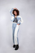 Pantalon GWALIOR - Imprimé Jharana - SS22 - Pantalons - Azaadi, la mode responsable accessible